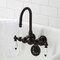 Kingston Brass CA3T5 3-3/8" Tub Wall Mount Clawfoot Tub Faucet, Oil Rubbed Bronze CA3T5 - alternate 2